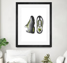 Nike AM95 by Herinson Alvarez on GIANT ART - white digital drawing