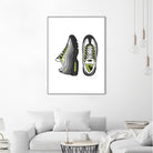 Nike AM95 by Herinson Alvarez on GIANT ART - white digital drawing