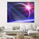 Parallel world by Carrie Lacey-Donahue on GIANT ART - fuchsia photo illustration