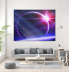 Parallel world by Carrie Lacey-Donahue on GIANT ART - fuchsia photo illustration