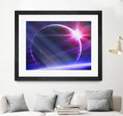 Parallel world by Carrie Lacey-Donahue on GIANT ART - fuchsia photo illustration