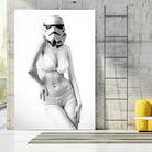 Sexy collection : sexy stormtrooper by Julien Kaltnecker on GIANT ART - black character design