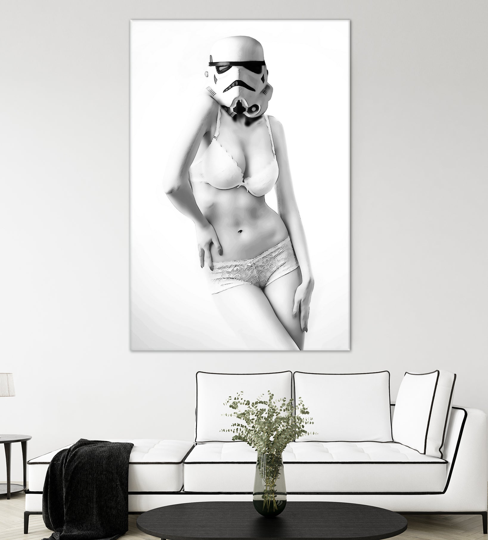 Sexy collection : sexy stormtrooper by Julien Kaltnecker on GIANT ART - black character design