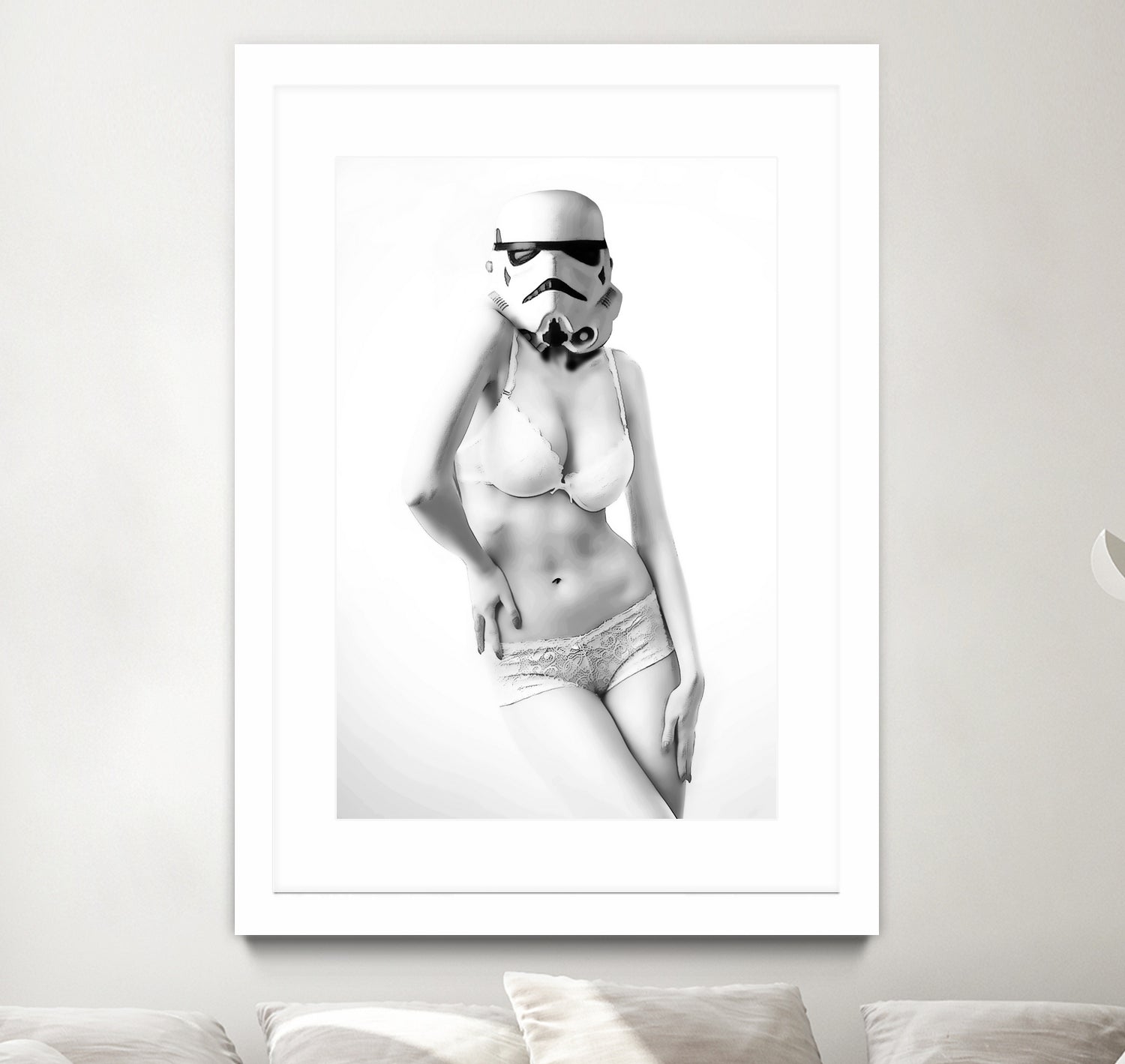 Sexy collection : sexy stormtrooper by Julien Kaltnecker on GIANT ART - black character design