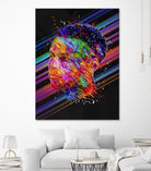 Stephen Curry by Alessandro Pautasso on GIANT ART - fuchsia digital painting