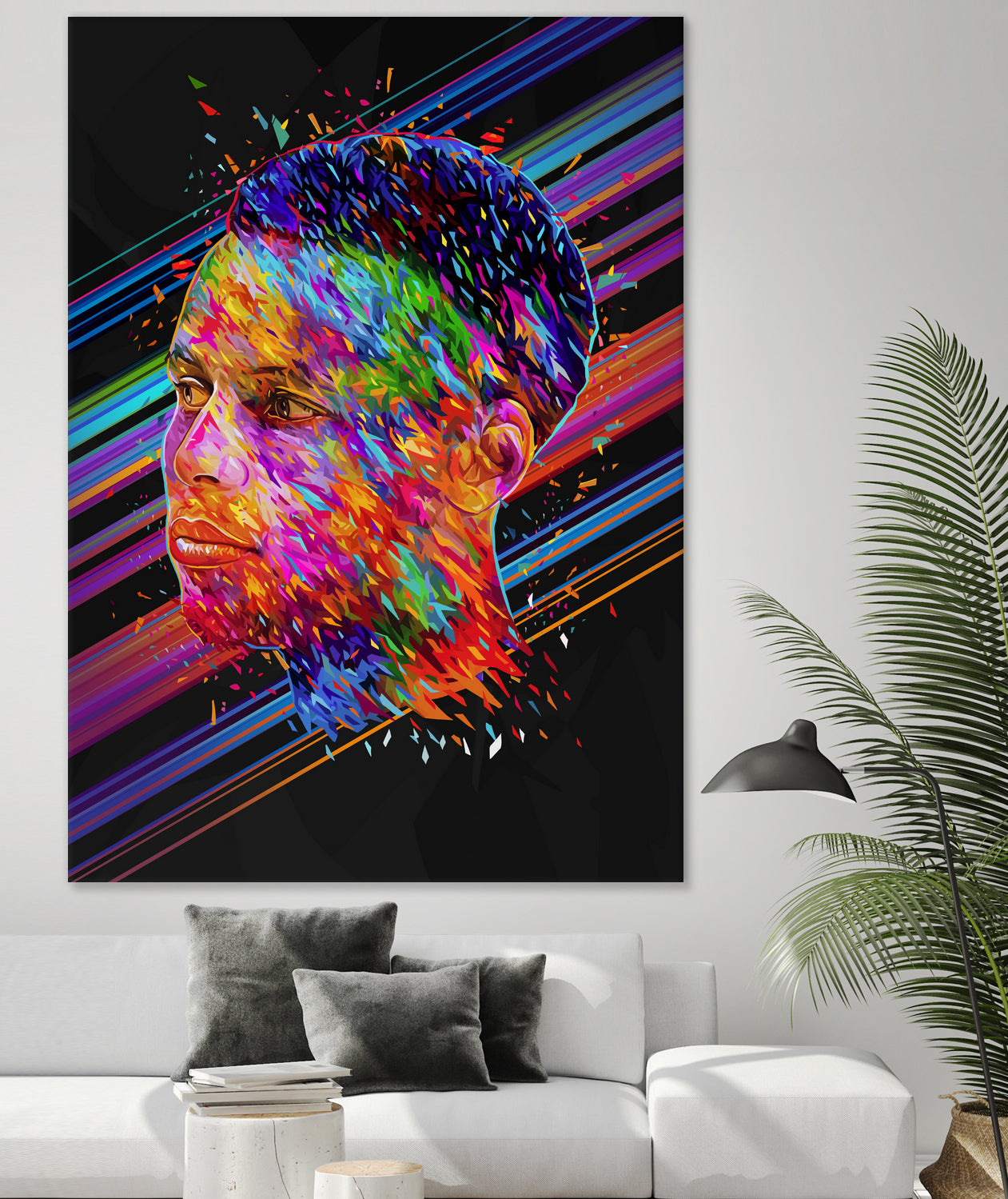 Stephen Curry by Alessandro Pautasso on GIANT ART - fuchsia digital painting