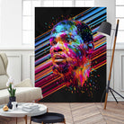 Kevin Durant by Alessandro Pautasso on GIANT ART - blue digital painting