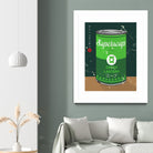 Green Lantern - Supersoup Series by Hyo Kim on GIANT ART - green digital painting