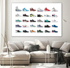 Assorted Sneaker by Herinson Alvarez on GIANT ART - white digital drawing