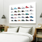 Assorted Sneaker by Herinson Alvarez on GIANT ART - white digital drawing