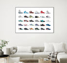 Assorted Sneaker by Herinson Alvarez on GIANT ART - white digital drawing