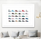 Assorted Sneaker by Herinson Alvarez on GIANT ART - white digital drawing