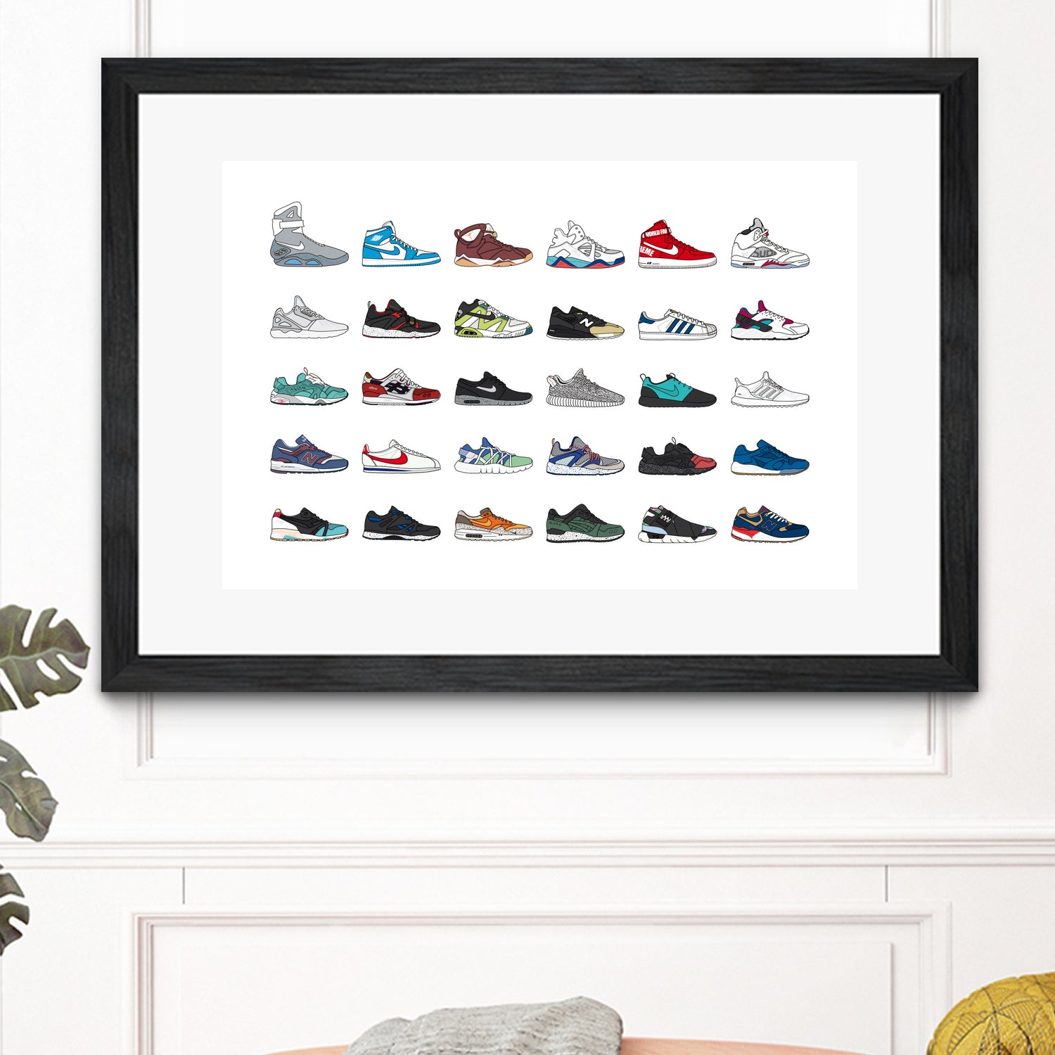 Assorted Sneaker by Herinson Alvarez on GIANT ART - white digital drawing