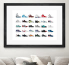 Assorted Sneaker by Herinson Alvarez on GIANT ART - white digital drawing