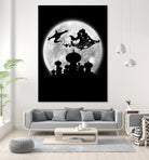 Full moon over Agrabah by Antonio Camarena on GIANT ART - black digital painting