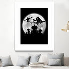 Full moon over Agrabah by Antonio Camarena on GIANT ART - black digital painting