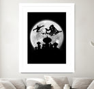 Full moon over Agrabah by Antonio Camarena on GIANT ART - black digital painting