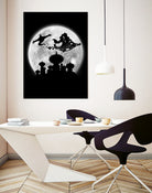 Full moon over Agrabah by Antonio Camarena on GIANT ART - black digital painting