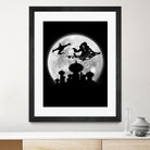 Full moon over Agrabah by Antonio Camarena on GIANT ART - black digital painting