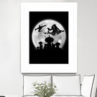 Full moon over Agrabah by Antonio Camarena on GIANT ART - black digital painting