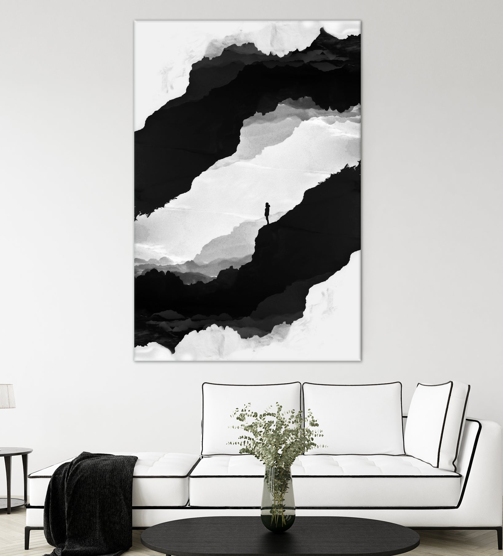 White Isolation by Stoian Hitrov on GIANT ART - black photo illustration