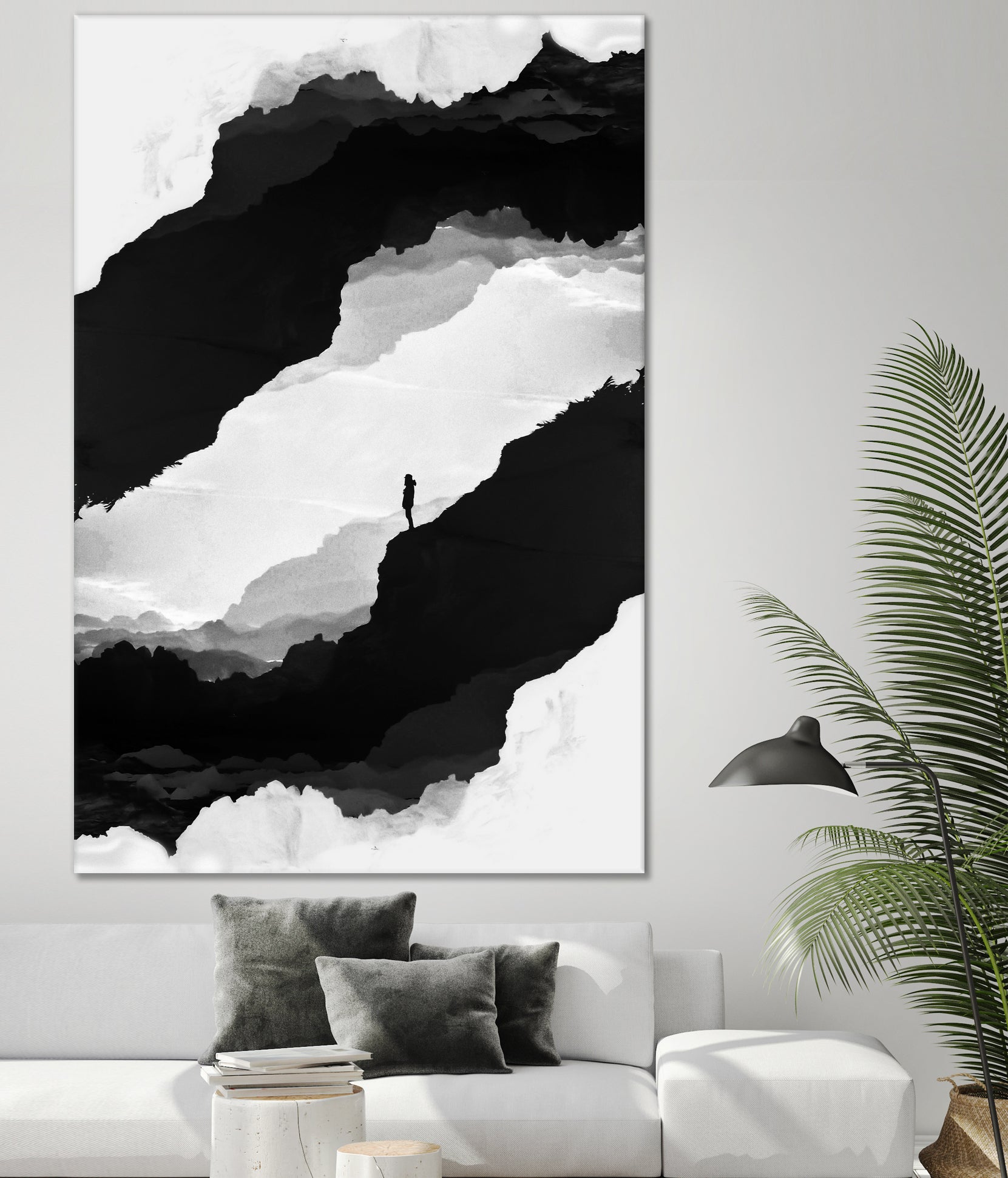 White Isolation by Stoian Hitrov on GIANT ART - black photo illustration