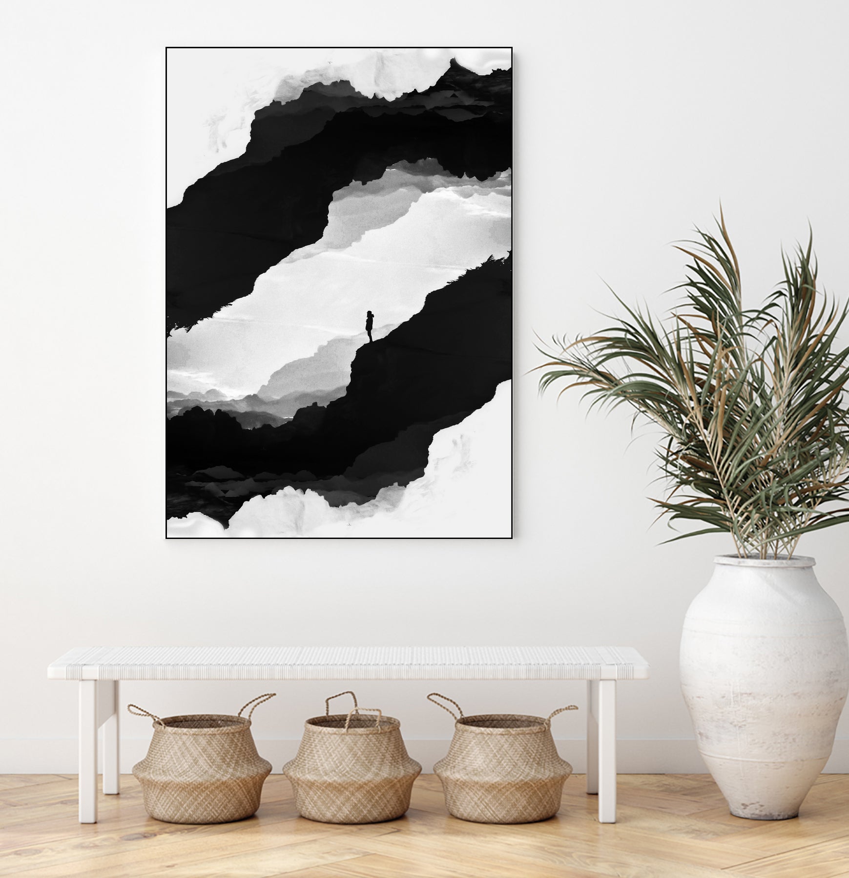 White Isolation by Stoian Hitrov on GIANT ART - black photo illustration