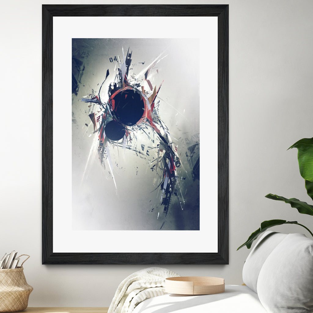 Heartbeat by George Smith on GIANT ART - gray digital painting