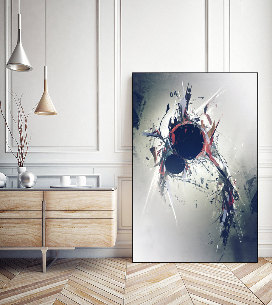 Heartbeat by George Smith on GIANT ART - gray digital painting