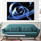 Gravity Well by George Smith on GIANT ART - blue 3d art