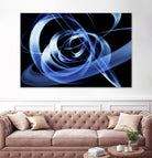 Gravity Well by George Smith on GIANT ART - blue 3d art