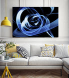 Gravity Well by George Smith on GIANT ART - blue 3d art