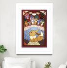 Stained Glass Eevee by Erin Fitzgerald on GIANT ART - fuchsia digital drawing