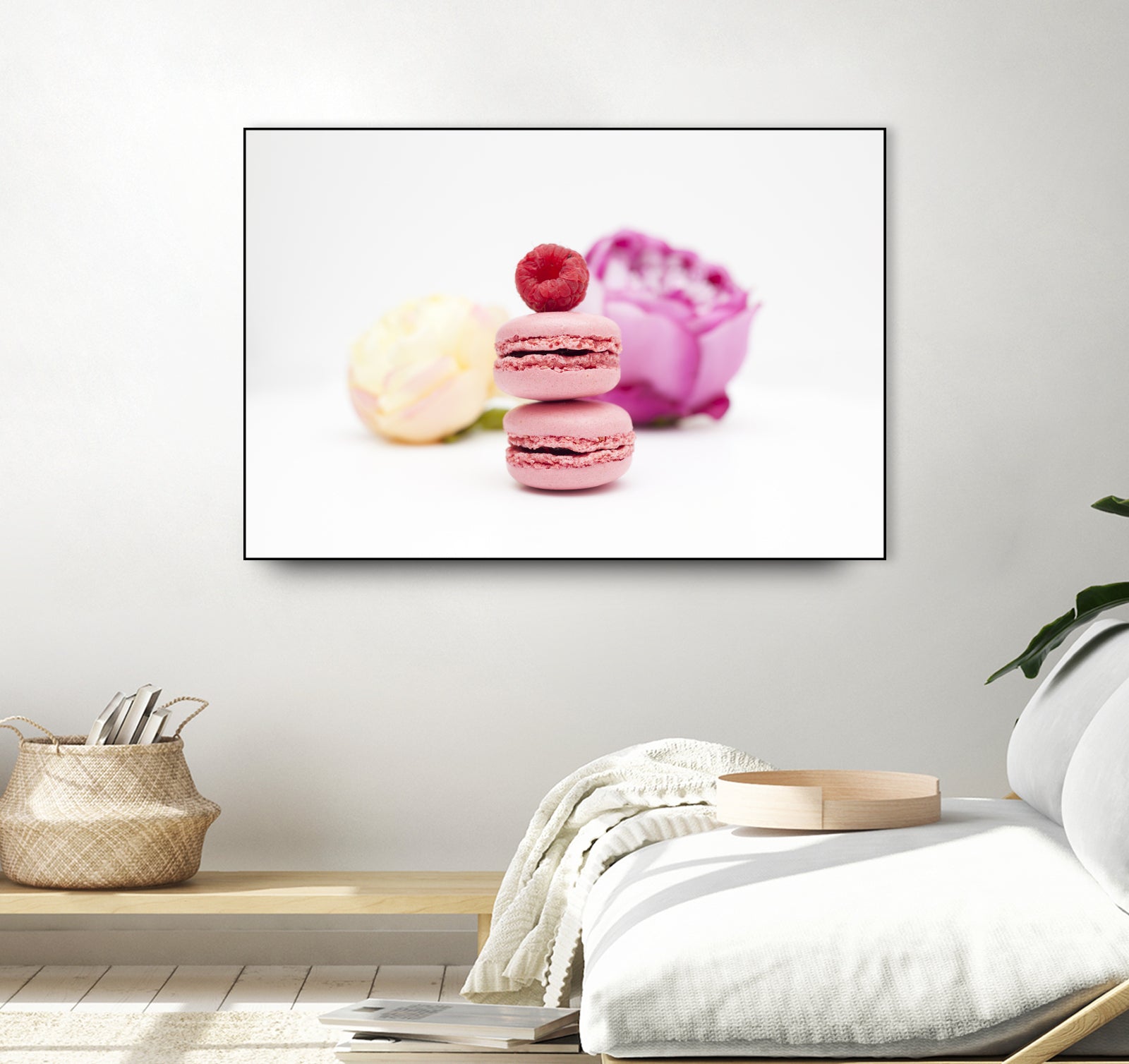 Pink macarons by Olivia Lorot on GIANT ART - pink photo illustration