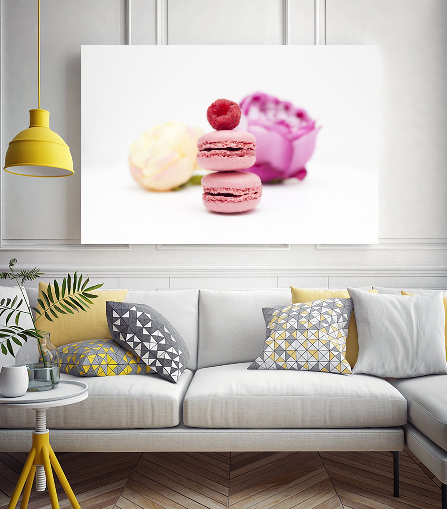 Pink macarons by Olivia Lorot on GIANT ART - pink photo illustration