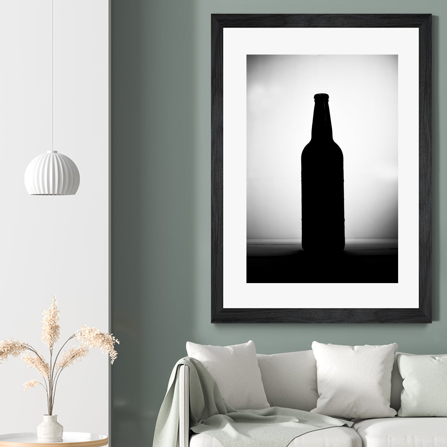 Bottle on White Background by Alvaro Gonzalez on GIANT ART - white photo manipulation