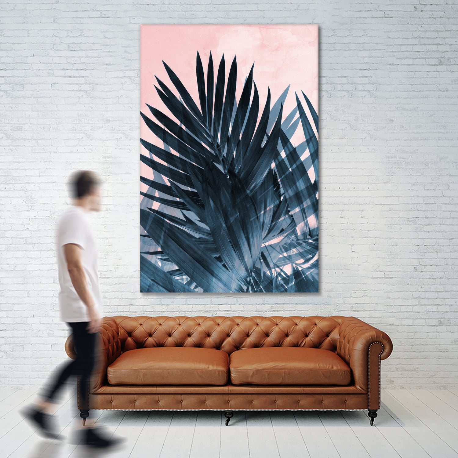 Palms by EMANUELA CARRATONI on GIANT ART - green digital painting