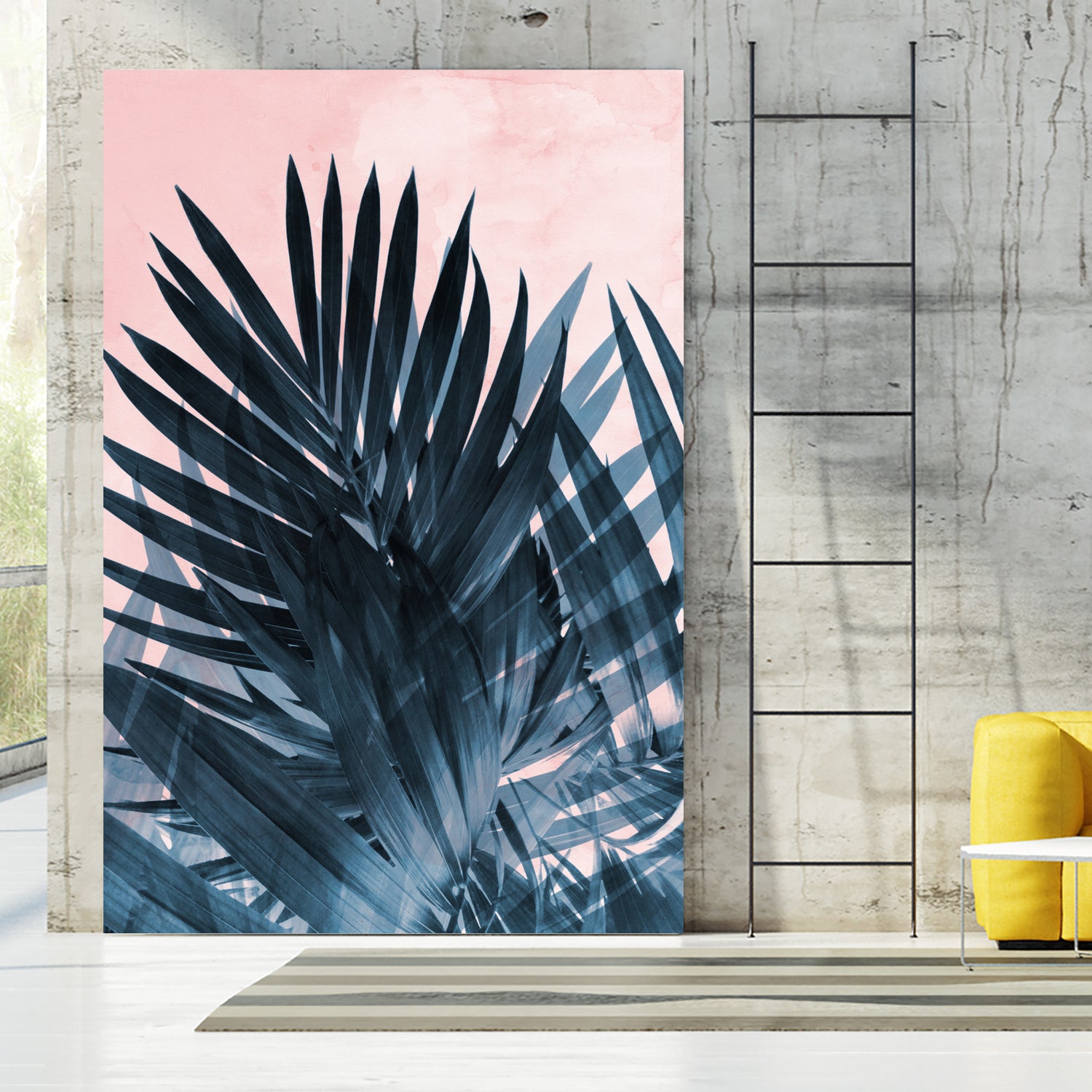 Palms by EMANUELA CARRATONI on GIANT ART - green digital painting