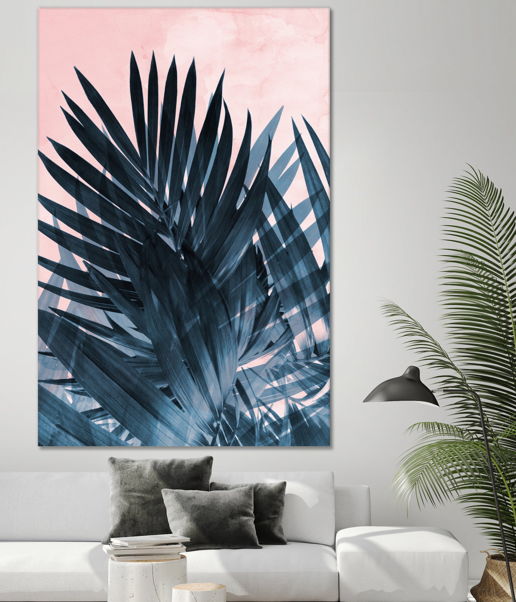 Palms by EMANUELA CARRATONI on GIANT ART - green digital painting