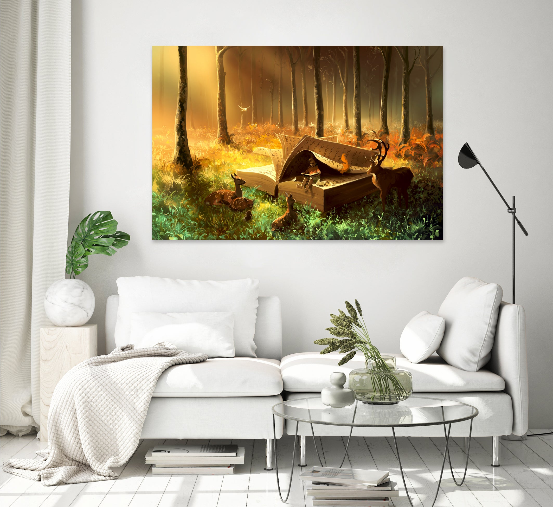 A safe place where you can go by Cyril Rolando on GIANT ART - orange digital painting