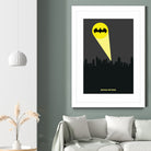 The Batman Returns by Rafael Gomes on GIANT ART - gray digital drawing