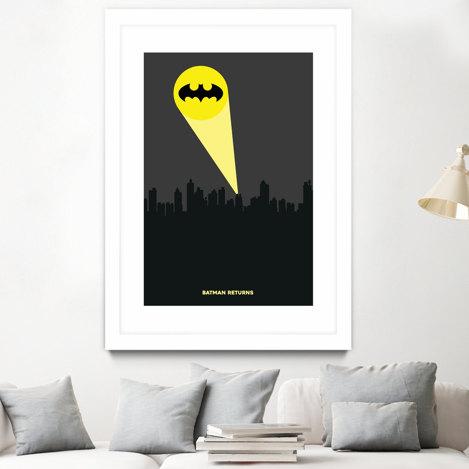 The Batman Returns by Rafael Gomes on GIANT ART - gray digital drawing