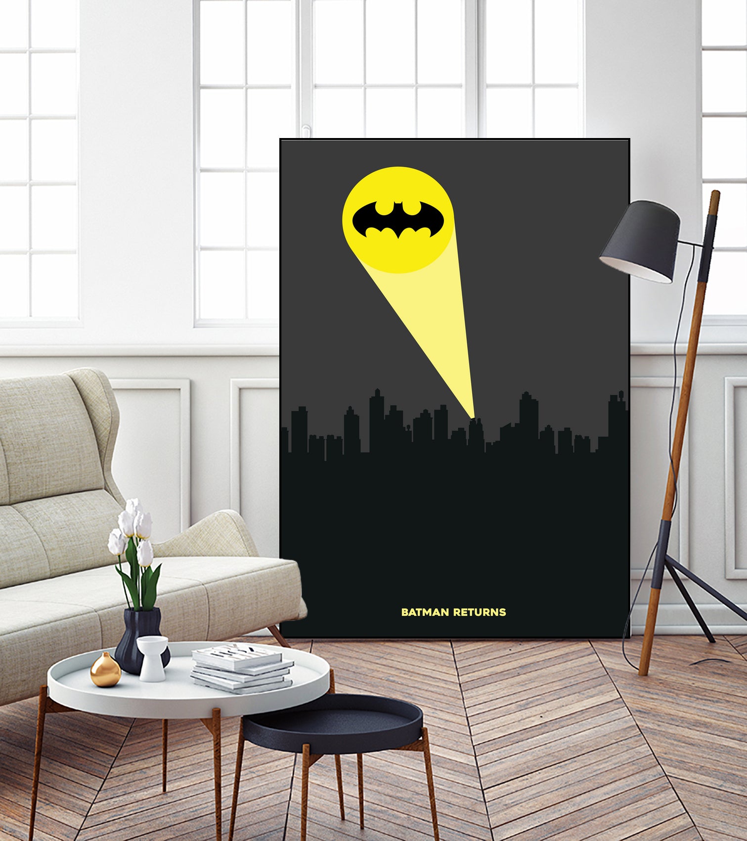 The Batman Returns by Rafael Gomes on GIANT ART - gray digital drawing