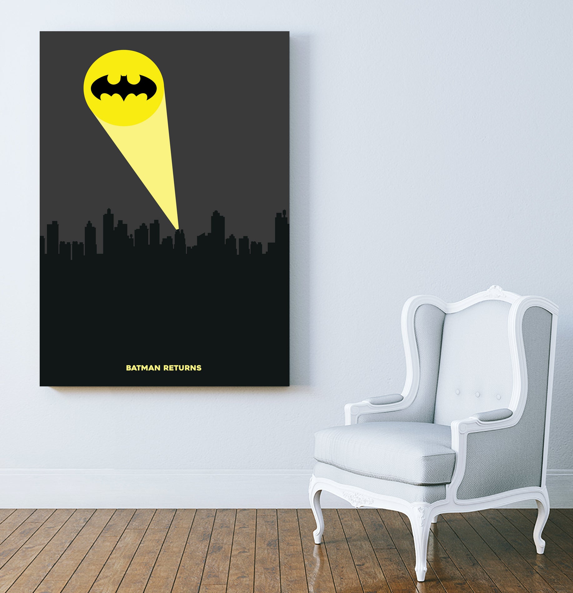 The Batman Returns by Rafael Gomes on GIANT ART - gray digital drawing