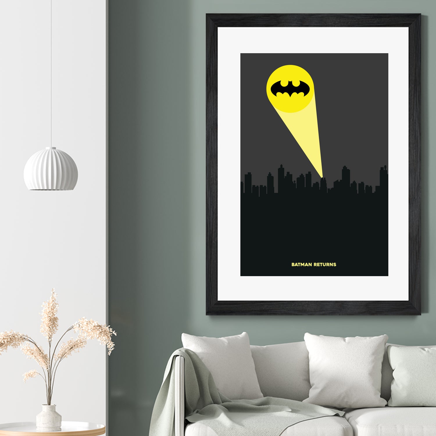 The Batman Returns by Rafael Gomes on GIANT ART - gray digital drawing