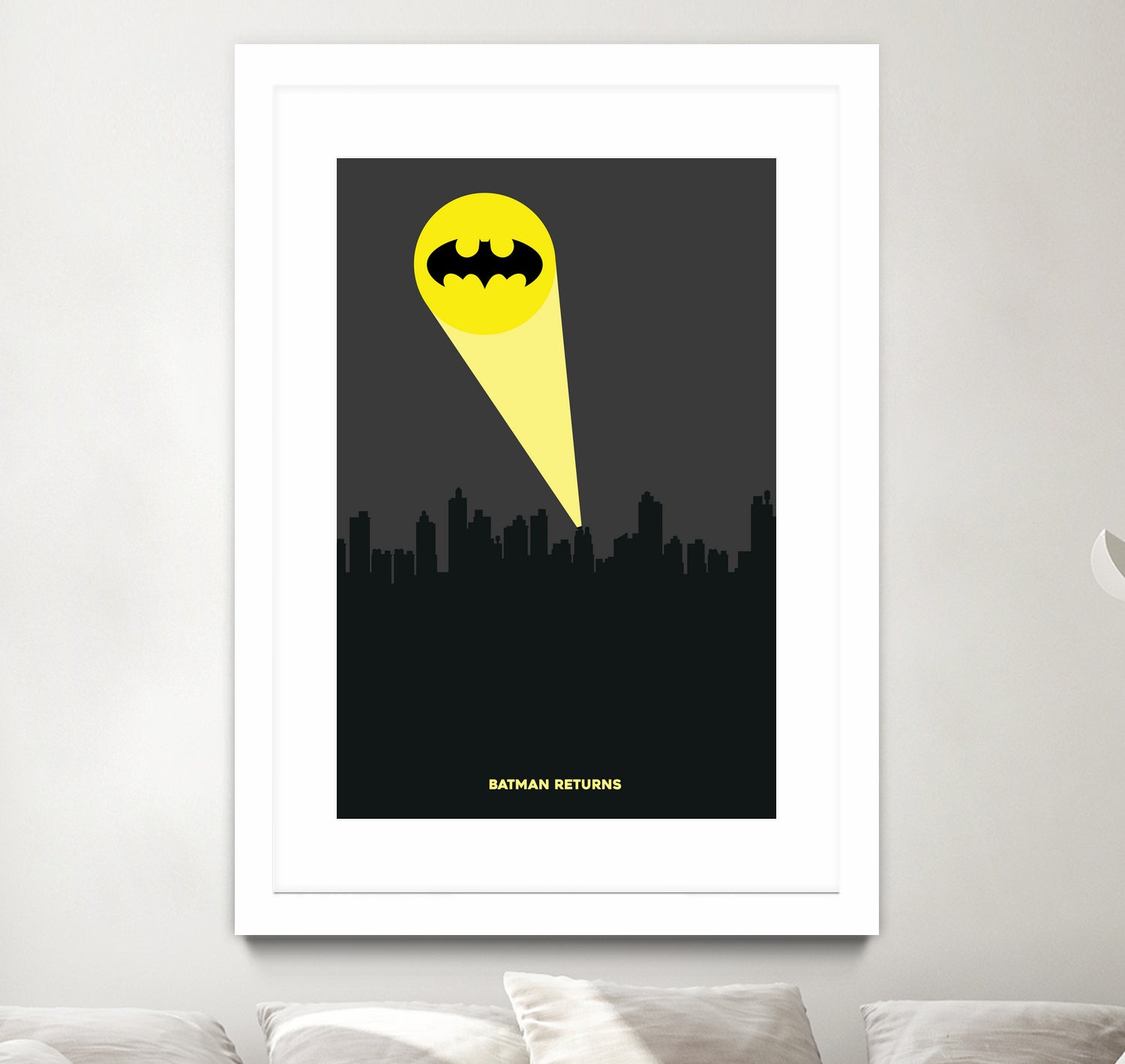 The Batman Returns by Rafael Gomes on GIANT ART - gray digital drawing