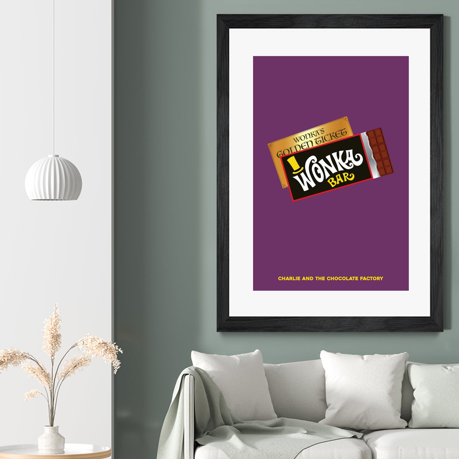 The Charlie and The Chocolate Factory by Rafael Gomes on GIANT ART - fuchsia digital drawing