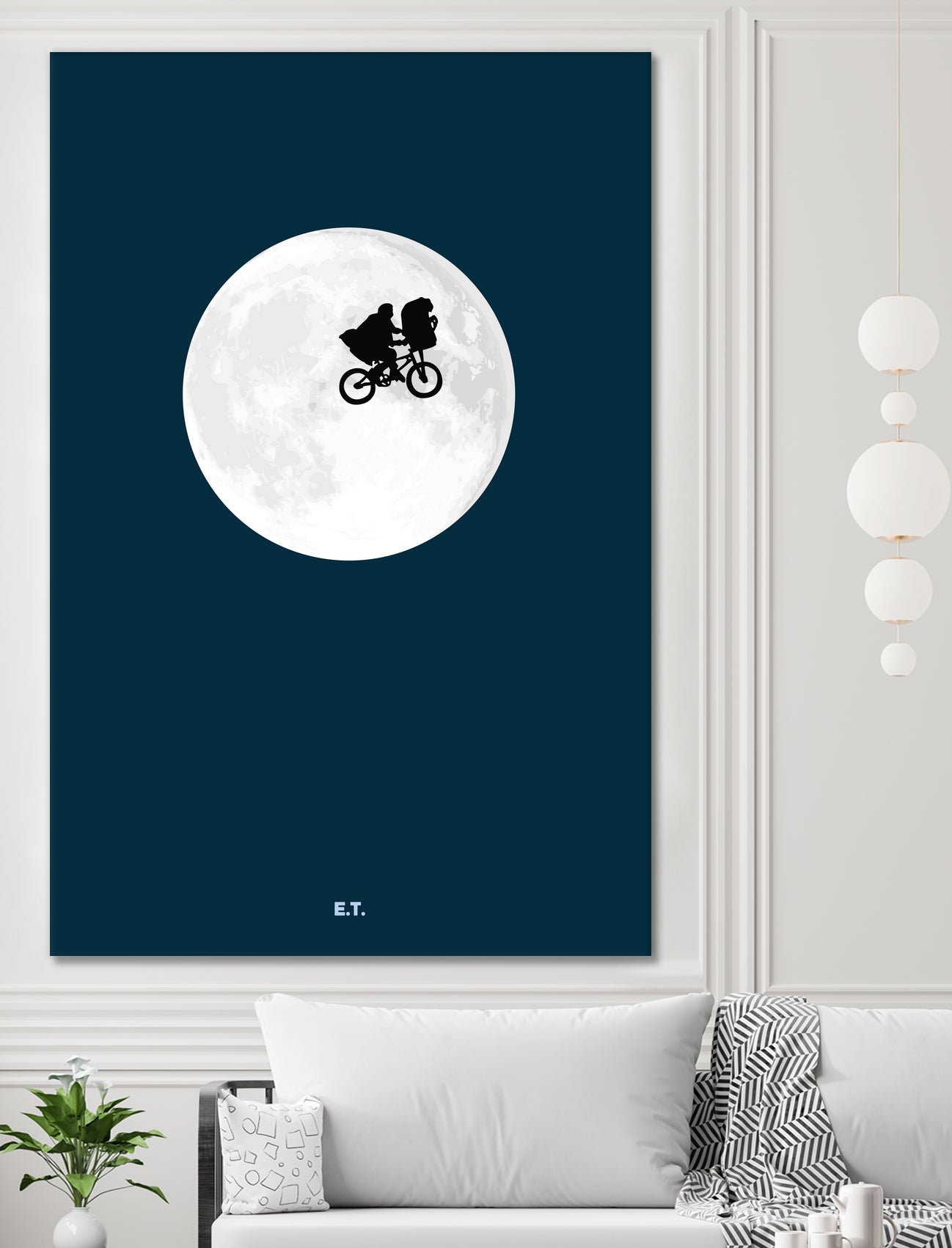 E.T. the Extra-Terrestrial by Rafael Gomes on GIANT ART - blue digital drawing