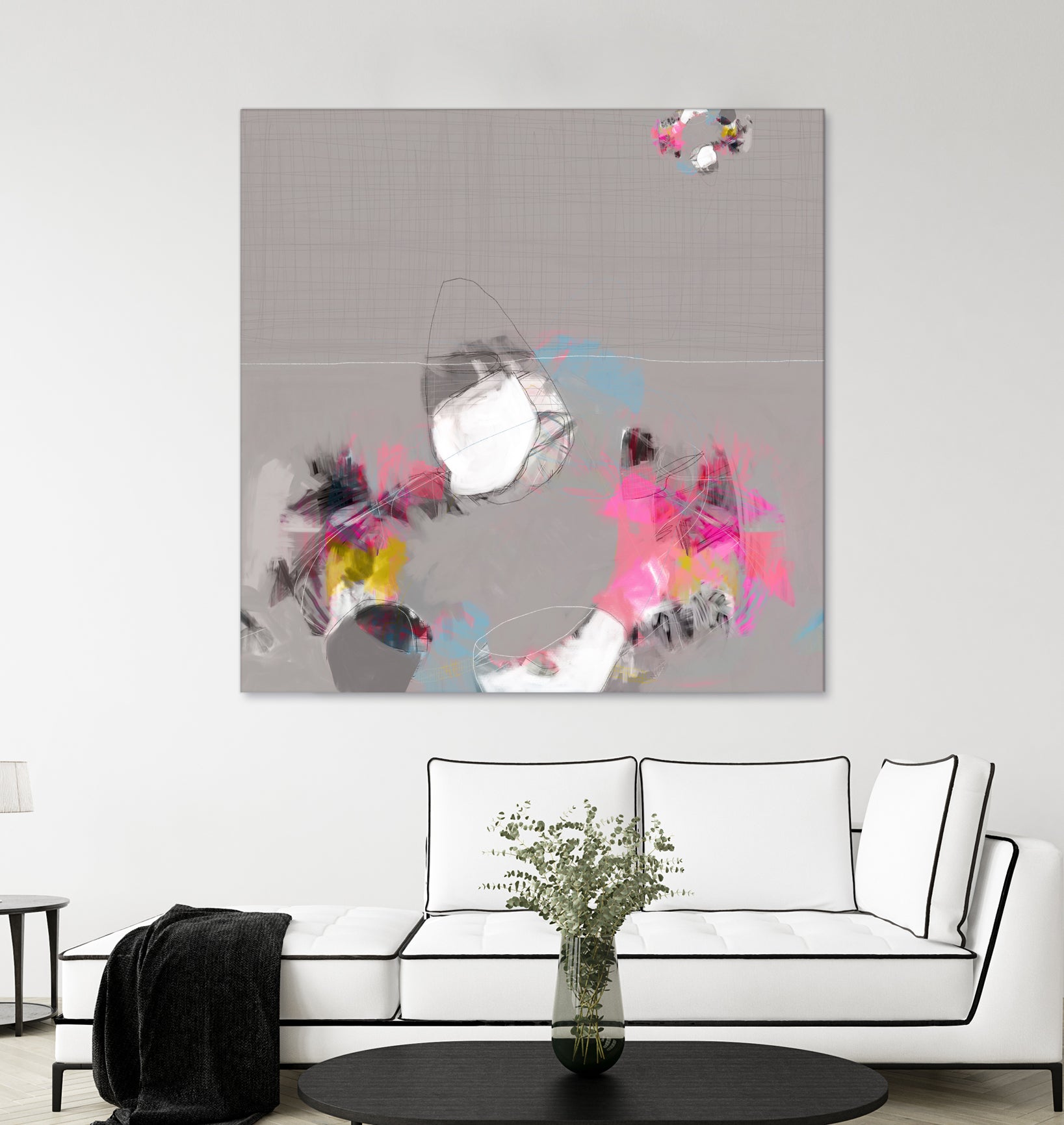 Dévoiler by Octal Pixel on GIANT ART - pink digital painting