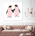 Lesbian Pride Penguins by Daniel Hutchinson on GIANT ART - white character design